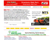 Tablet Screenshot of ohperu.com